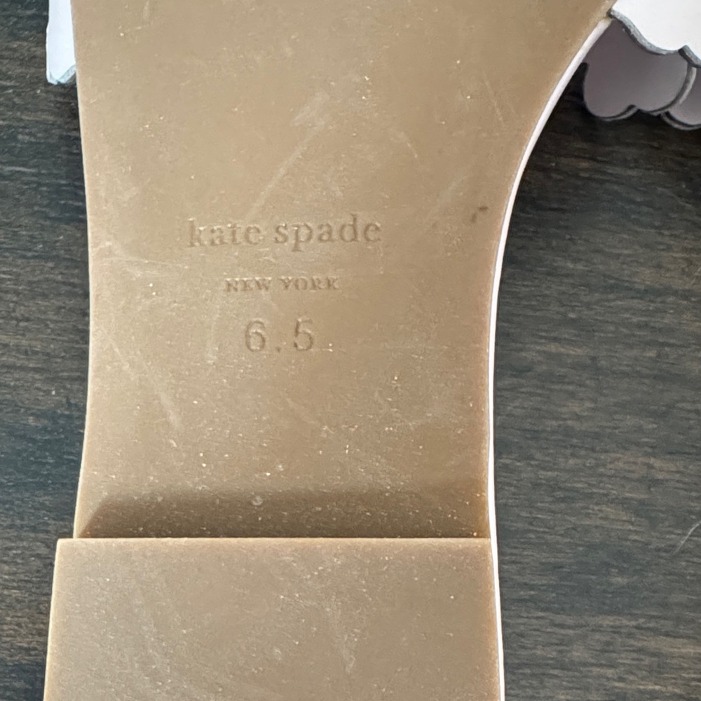 kate spade Pink Floral Cutout Slide Sandals - Picture 4 of 4